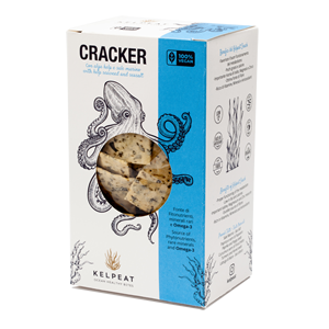 Mediterranean Umami Cracker con alga Kelp, timo e sale marino